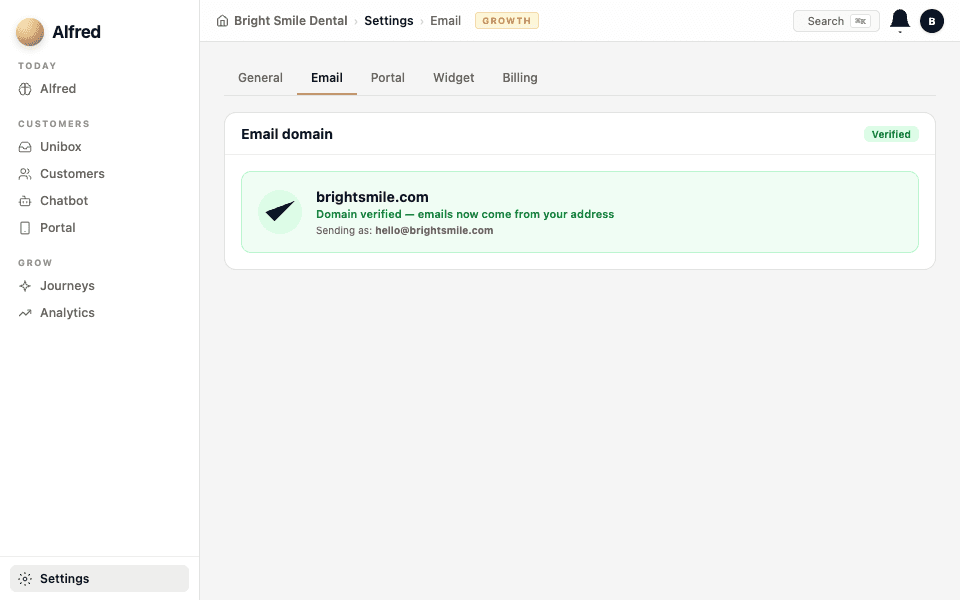 Verify — screenshot