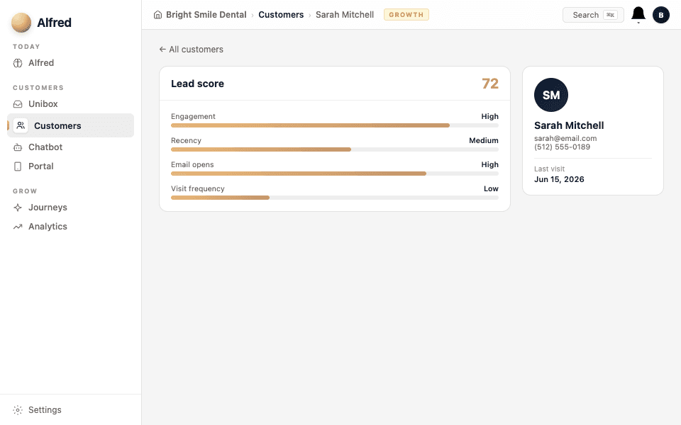 How scores are calculated — screenshot